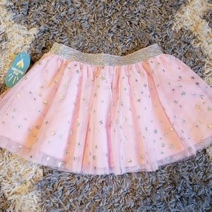 Pink Lightning Bug skirt 2T NWT